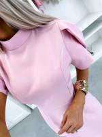 Kollane Volangidega Kleit