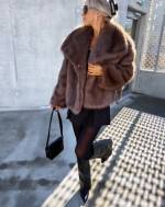 Ruda Luxurious Short Fur Coat