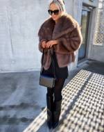 Ruda Luxurious Short Fur Coat