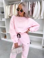 Светло-розовый Комплект из двух платьев