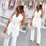 Kollane Vööga Vestjakk