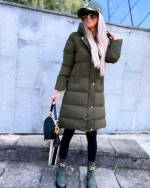 Khaki Kerge Ja Soe Talvemantel