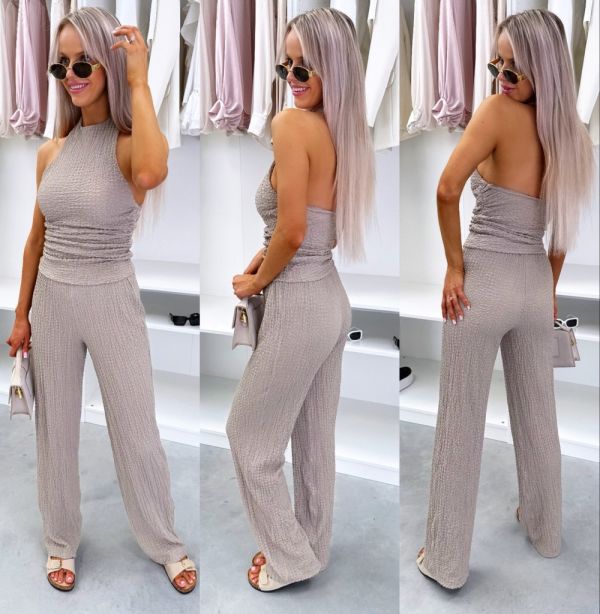Taupe Two-piece Set