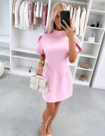 Kollane Volangidega Kleit