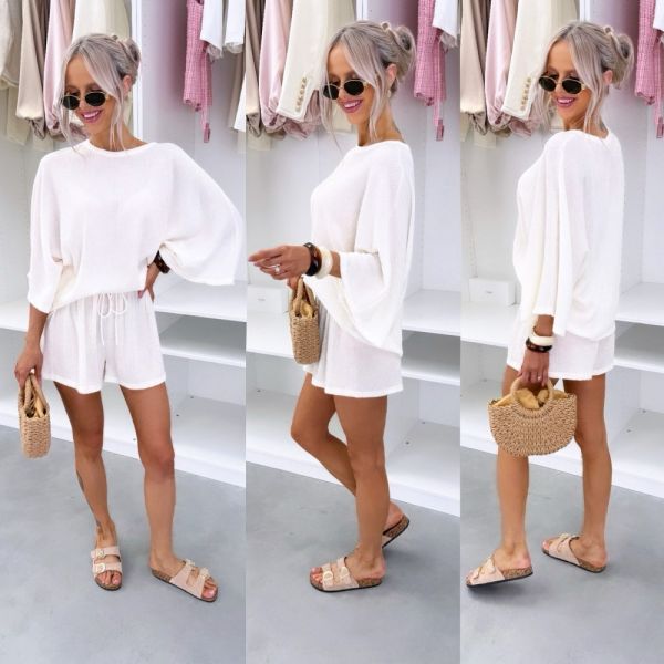 Light Beige Two-piece Set