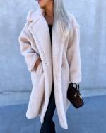 Pruun Oversized Teddy Mantel