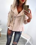 Must Peplum Lukuga Pintsak/jakk