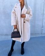 Pruun Oversized Teddy Mantel