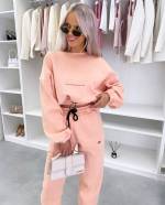 Светло-розовый Комплект из двух платьев