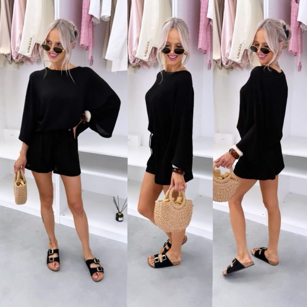 Black Two-piece Set