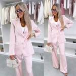 Pruun Nööpidega Pintsak