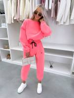 Светло-розовый Комплект из двух платьев