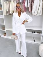 Pruun Nööpidega Pintsak