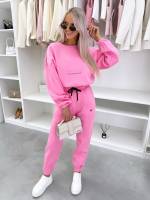 Светло-розовый Комплект из двух платьев