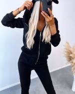 Black Tracksuit Set