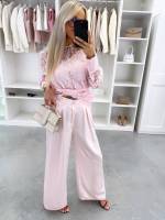 Светло-розовый Комплект из двух предметов