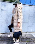 Khaki Kerge Ja Soe Talvemantel