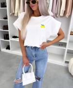 Punane Oversized T-särk