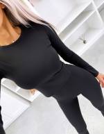 Brūns Divdaļīgs Formējošs Elastīga Auduma Komplekts