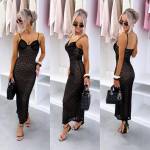 Sinine Veniv Pitsist Bodycon Kleit