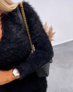 Balts Soft Fur-lined Longer Sweater