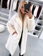 Must Kerge Ja Pehme Trukkidega Mantel