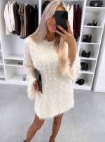 Czarny Miękka, Lejąca Sukienka Z Cekinami