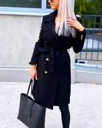 Hall Keskelt Seotav Villamantel