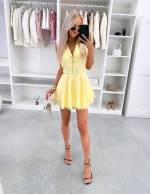 Heleroosa Vööga Jumpsuit