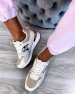 Melns Spīdīgas Ikdienas Kurpes