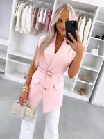 Kollane Vööga Vestjakk