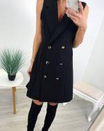 Juoda Policininko Liemenė-suknelė