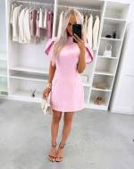 Kollane Volangidega Kleit