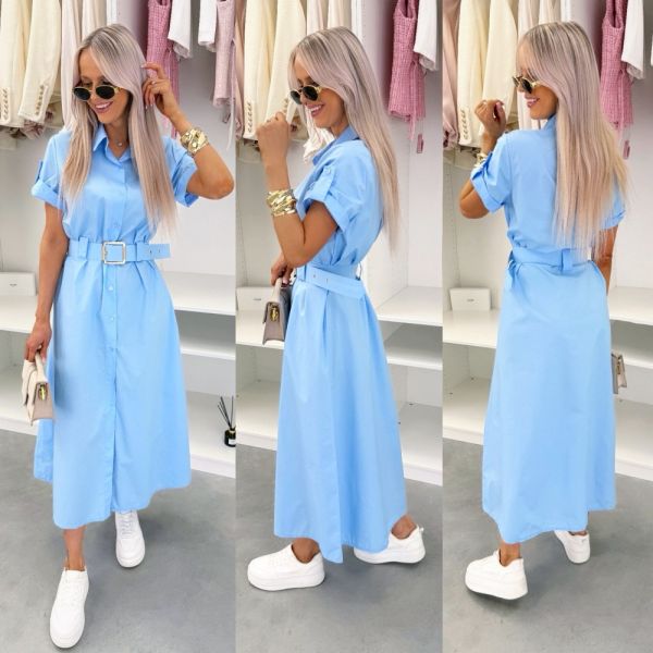 Zila Kleita Ar Jostu