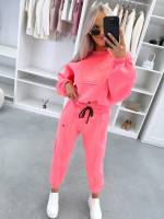 Светло-розовый Комплект из двух платьев