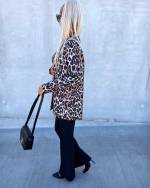 Leopardas Leopardimustriline Oversized Pintsak