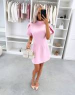 Kollane Volangidega Kleit