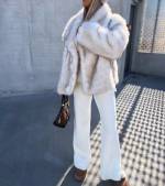 Ruda Luxurious Short Fur Coat