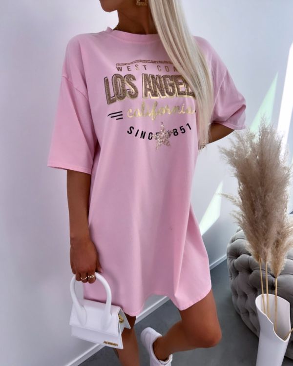Светло-розовый Särkkleit Los Angeles